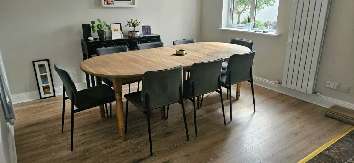 Bo Concept Dining Chairs x 8 - Image 1