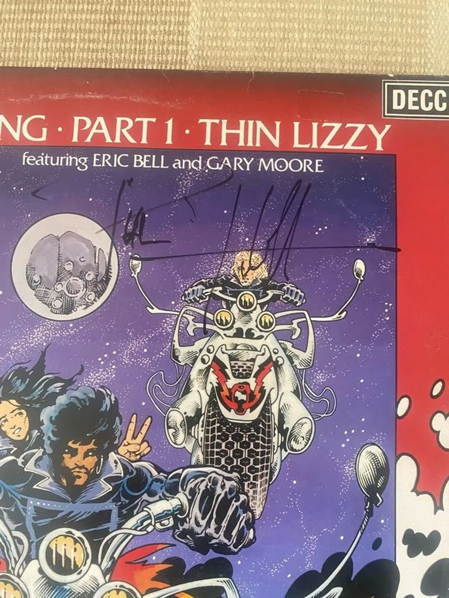 Signed Thin Lizzy Remembering Part 1 1974 - Image 1