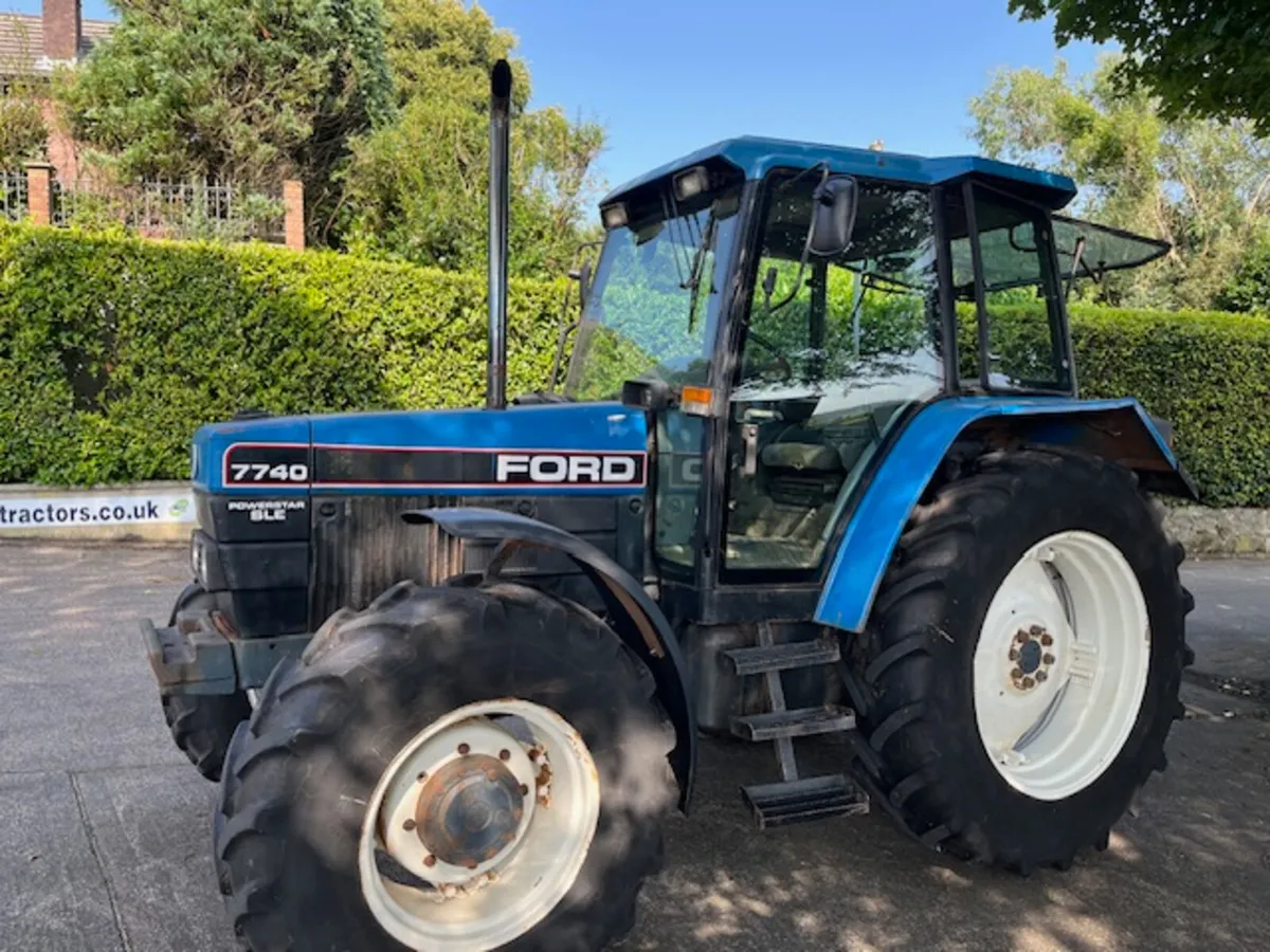 Ford New Holland 7740 SLE 4wd tractor - Image 1