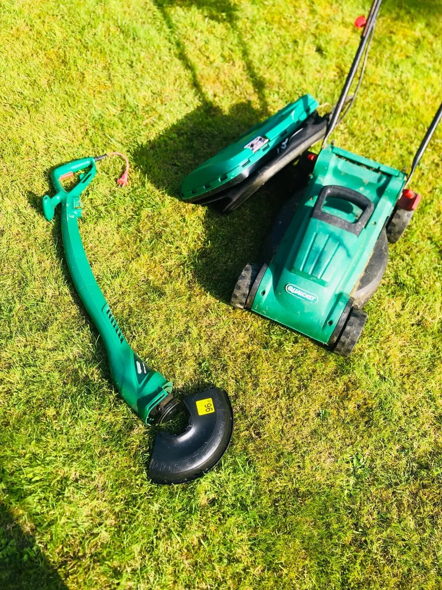 Electric grass trimmers & lawnmower - Image 4