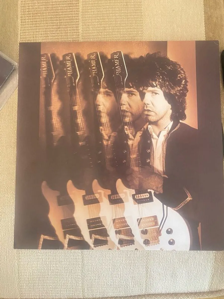 Signed Gary Moore Run for Cover Vinyl 1985 - Image 3