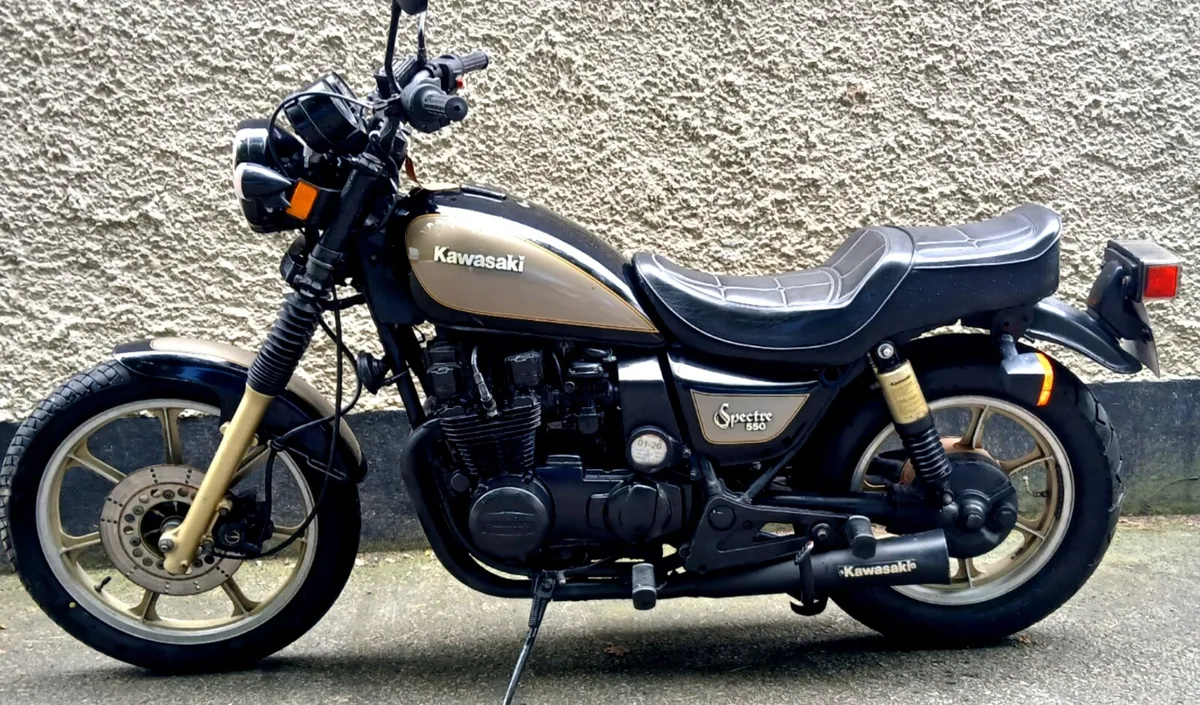 83 Kawasaki KZ 550 Spectre Tax 3 26 21800 Mile - Image 1