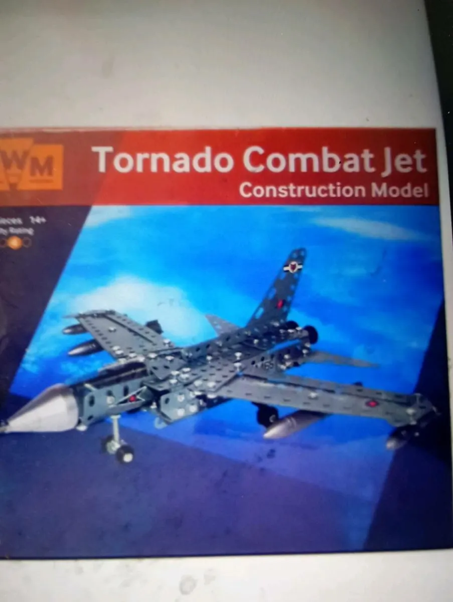TORADO COMBAT JET METAL  CORSTRUCTION MODLE - Image 1