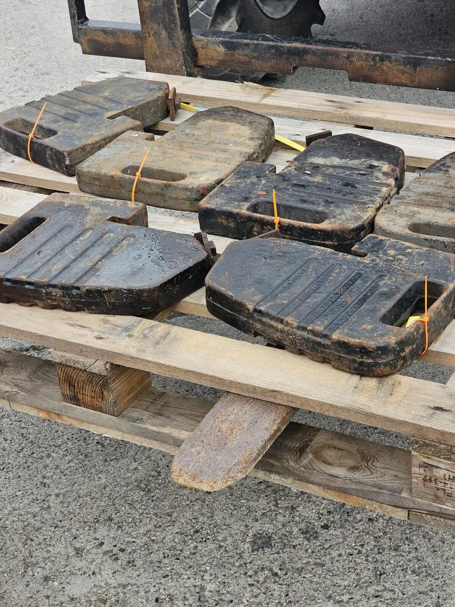 Tractor 25kg Weights - €50 Each - Image 1
