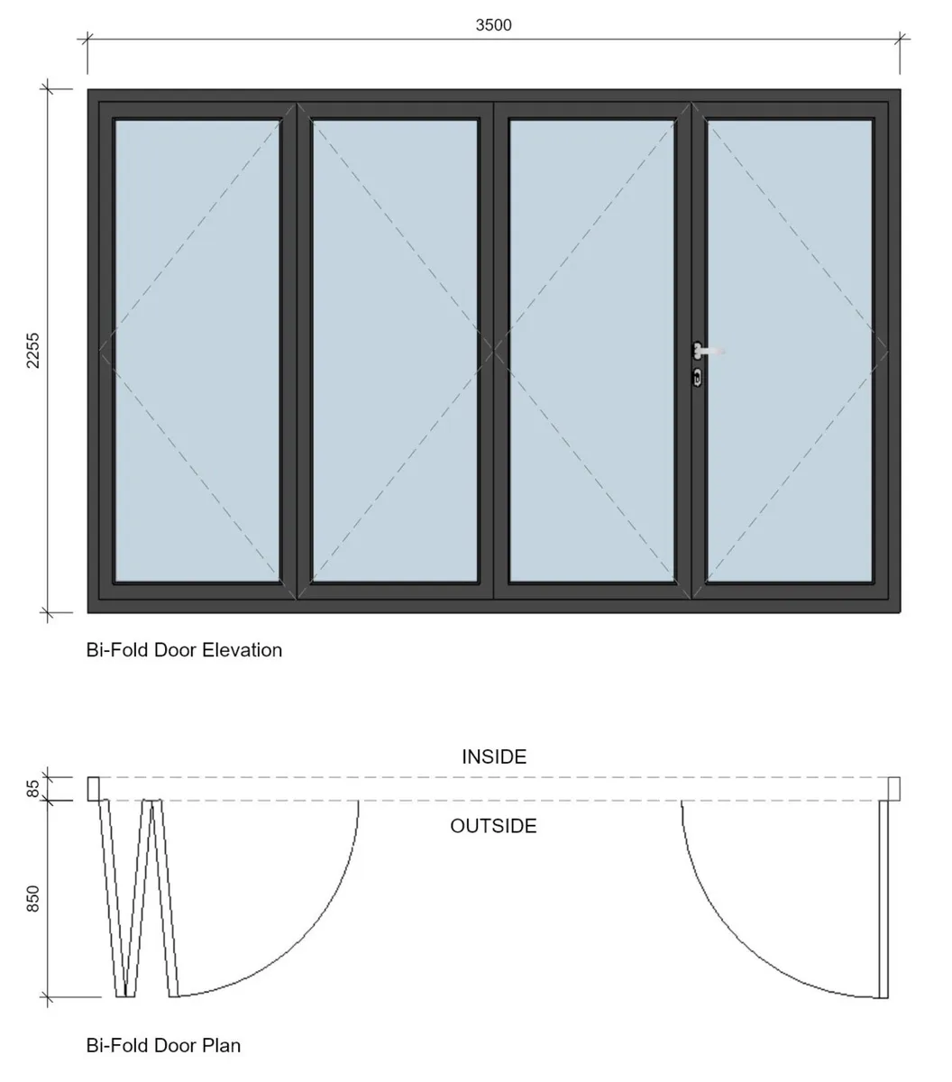 Bi fold door - Image 3