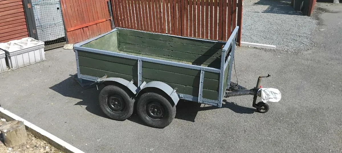 Car trailer 8 x4 twin wheel - Image 2