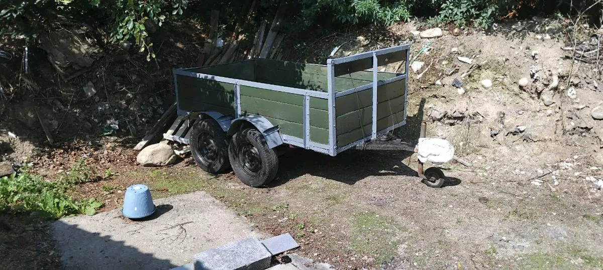 Car trailer 8 x4 twin wheel - Image 3