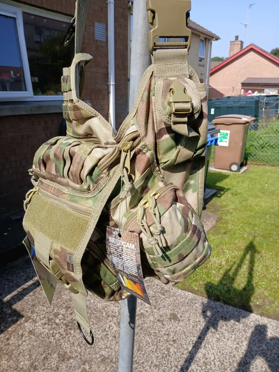 Fishing / hunting tactical shoulder bag - Image 3