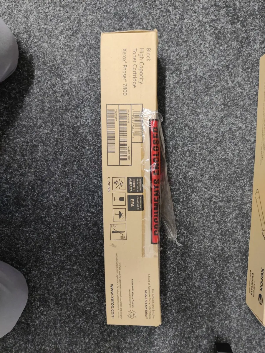 Xerox High Capacity Black Toner Cartridges x 3 - Image 1