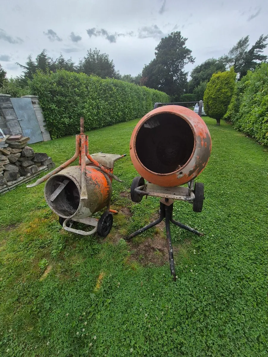 2 Electric Cement mixer - Image 2