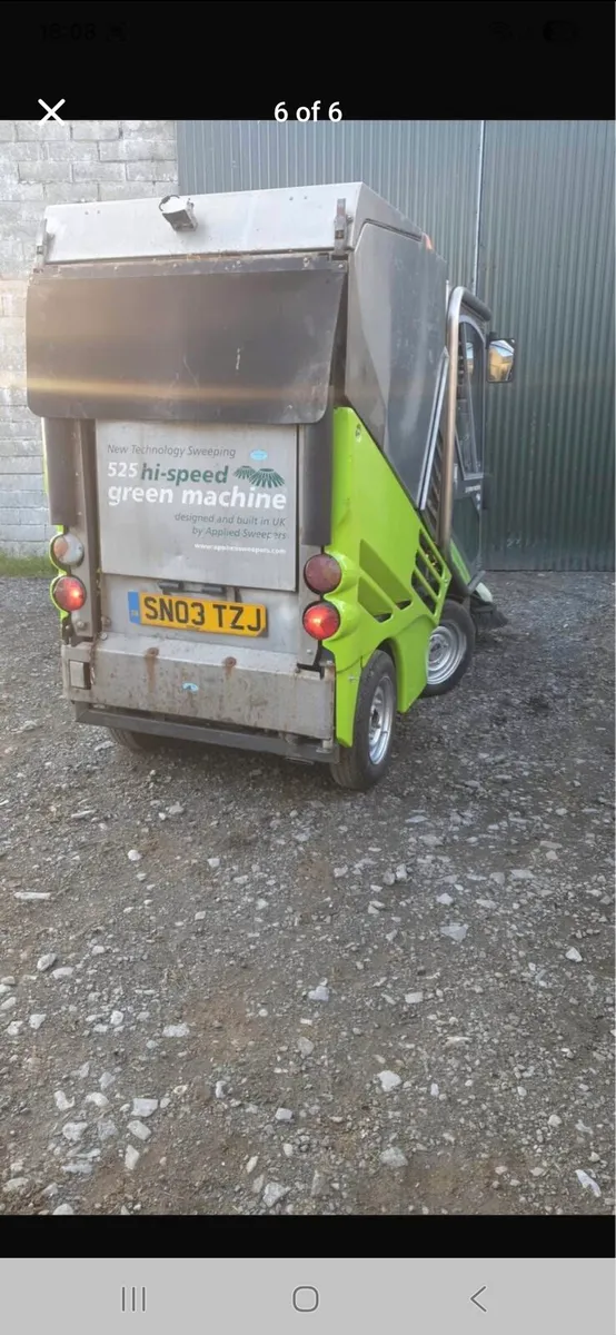 Green Machine Road Sweeper - Image 4