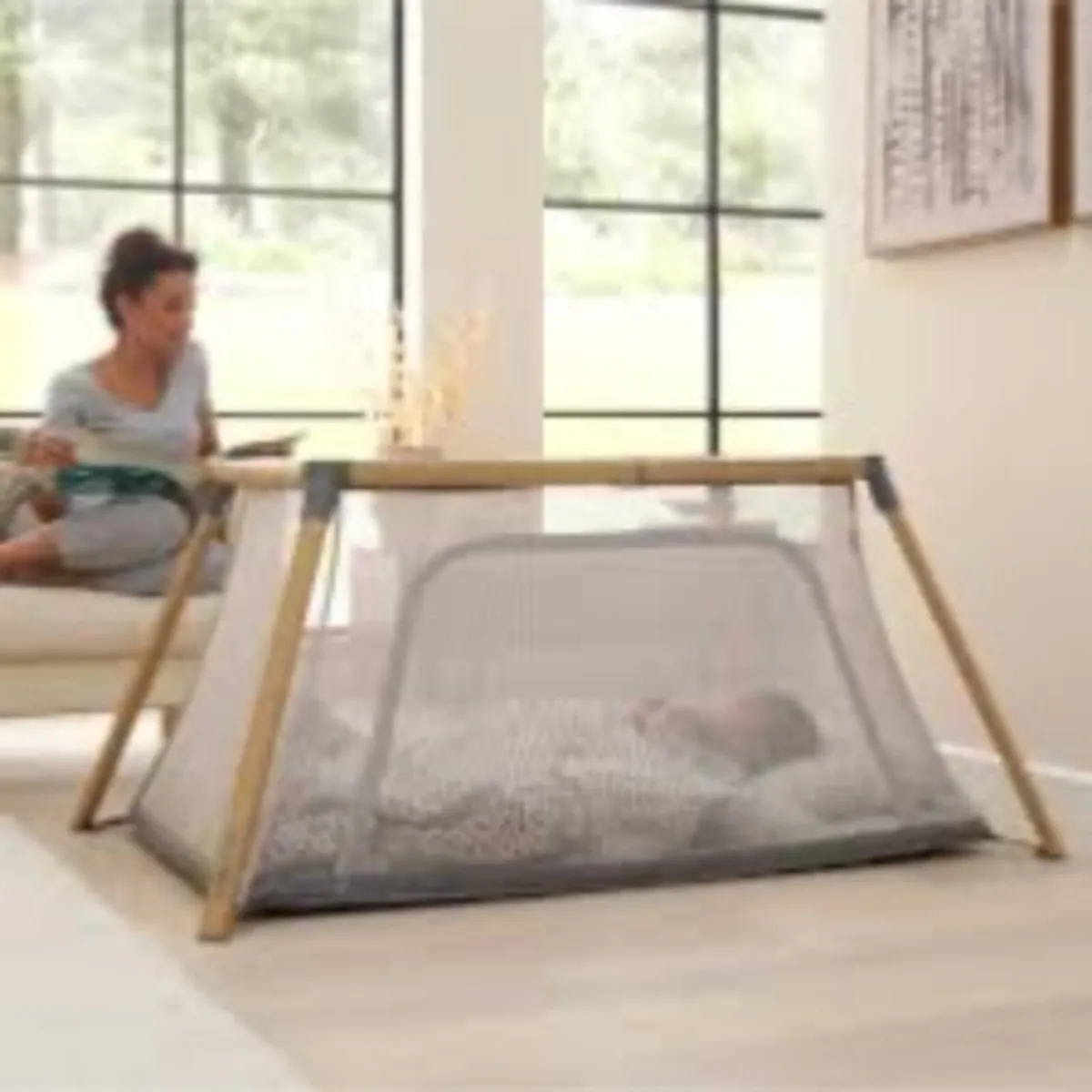3-in-1 Bassinet, Travel Cot & Playpen