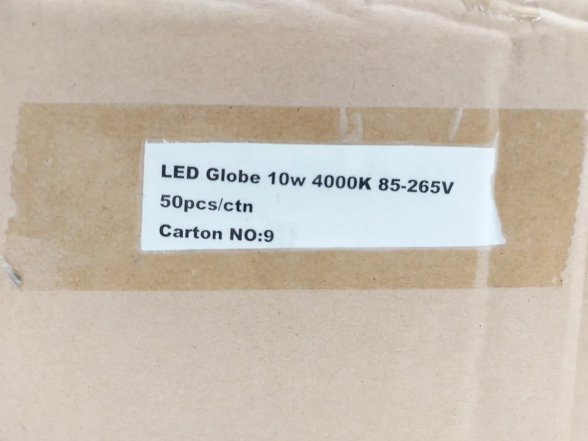 Online Auction Of LED Globe 10w & More! - Image 2