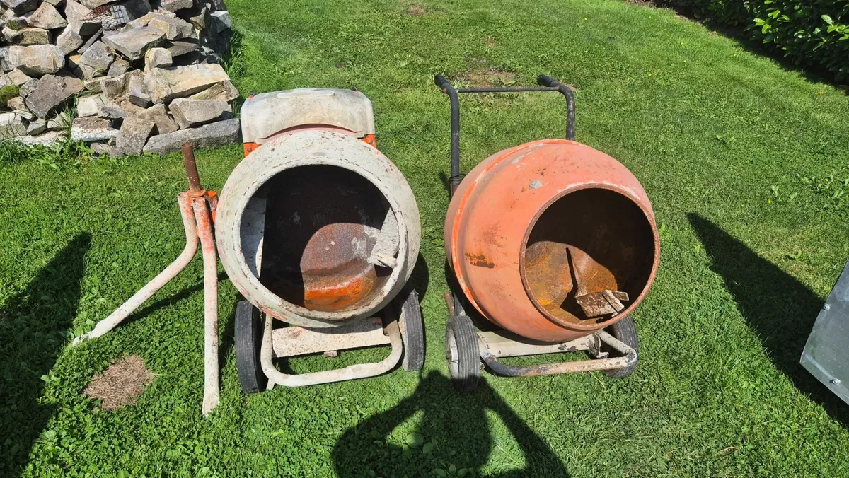 2 Electric Cement mixer - Image 1