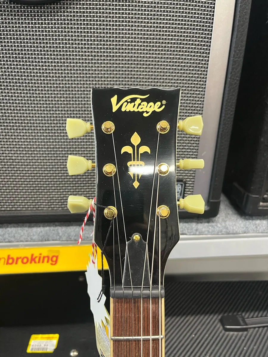 Vintage Left Handed VS6 Electric Guitar - Image 3