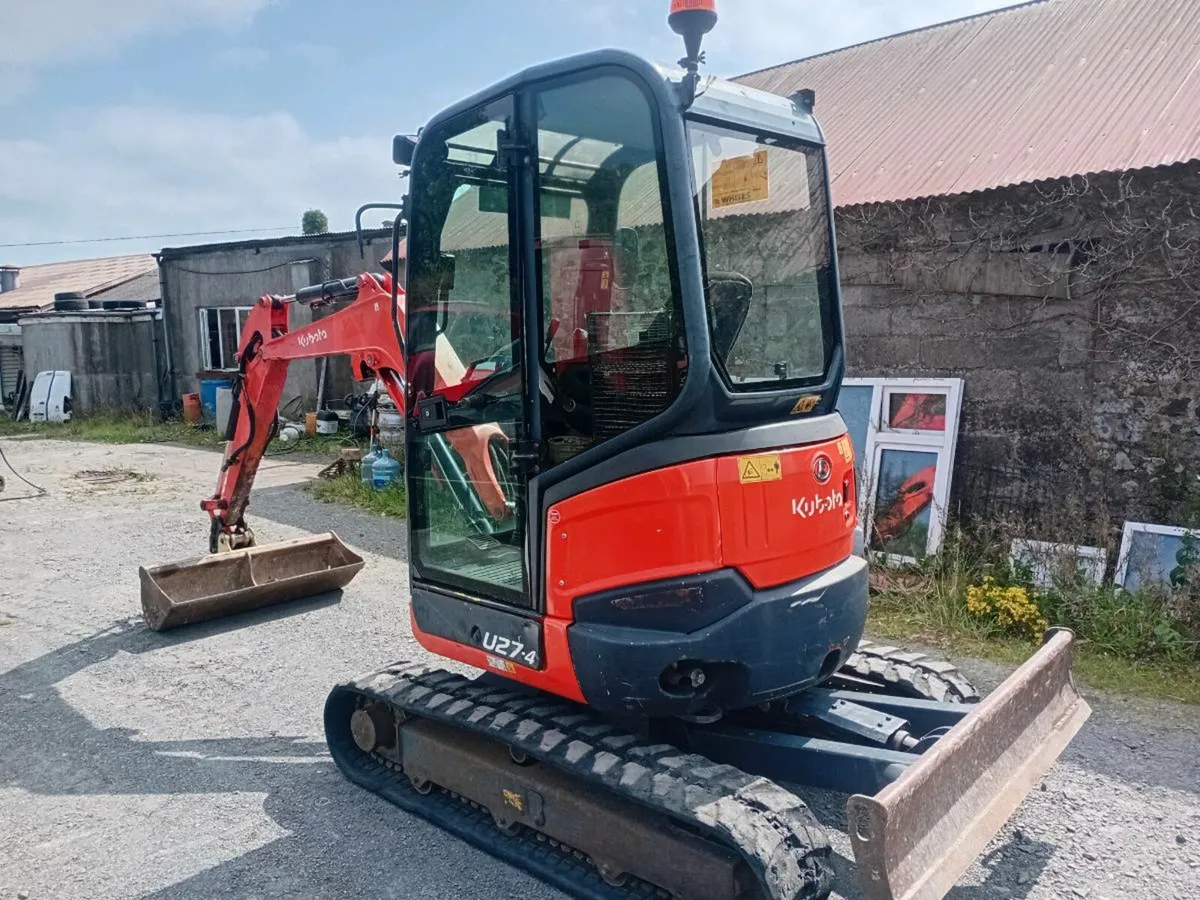 Kubota 2.7 tonne - Image 1
