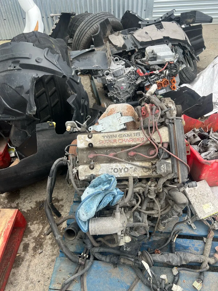 TOYOTA 4AGZE ENGINE WITH LOOM & ECU SUPERCAHRGED - Image 3