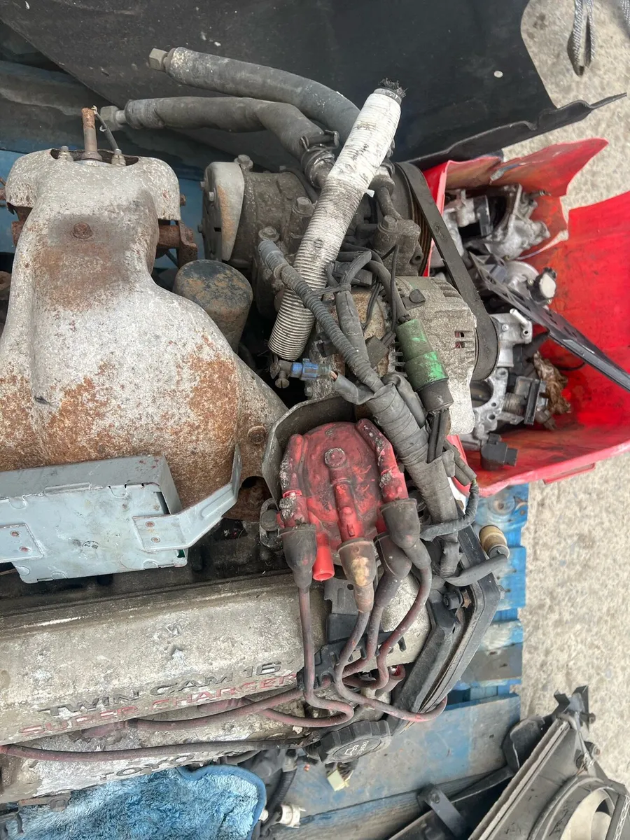 TOYOTA 4AGZE ENGINE WITH LOOM & ECU SUPERCAHRGED - Image 4