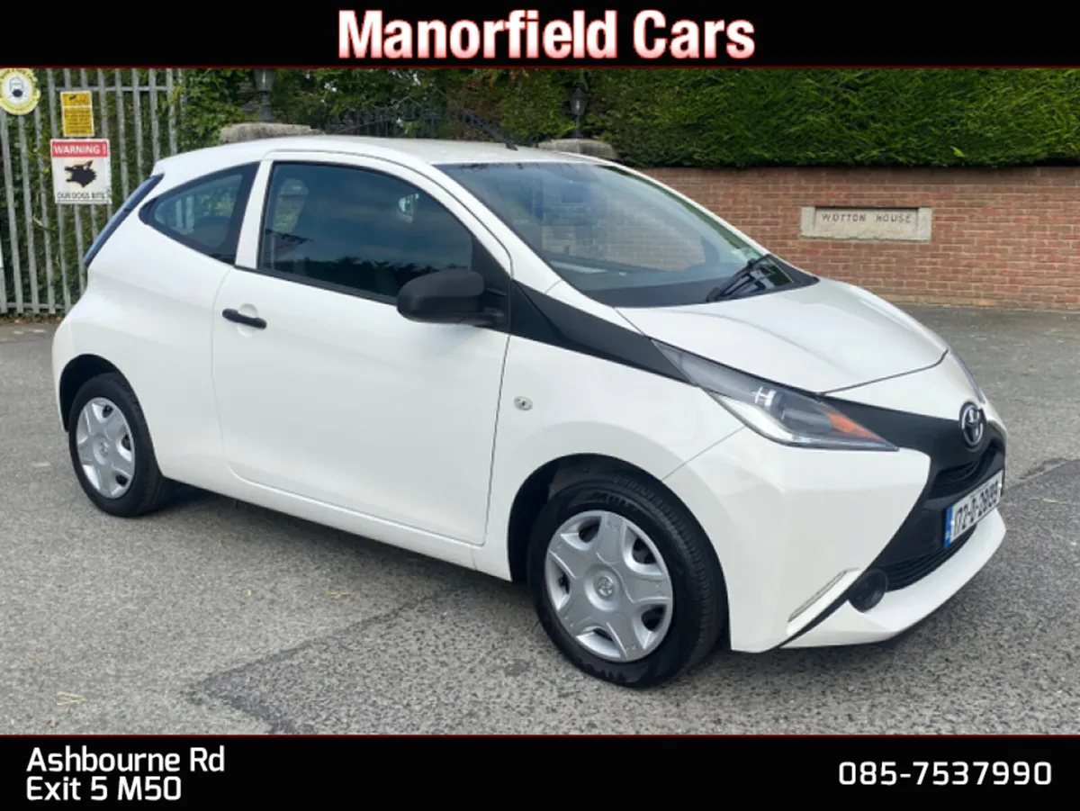 2017 172 Toyota Aygo X 1.0 Petrol 3DR - Image 1