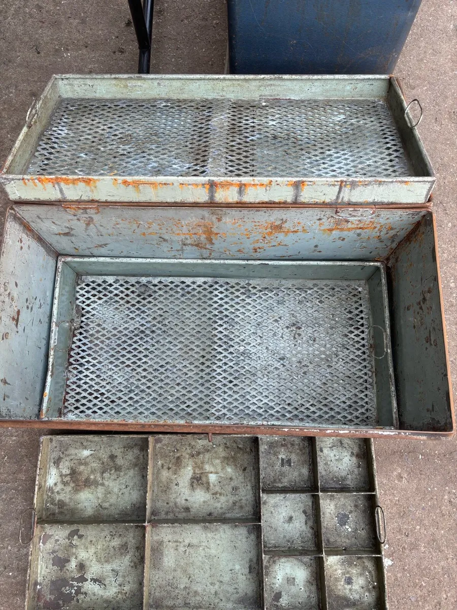 Military engineering tool chest very rare - Image 4