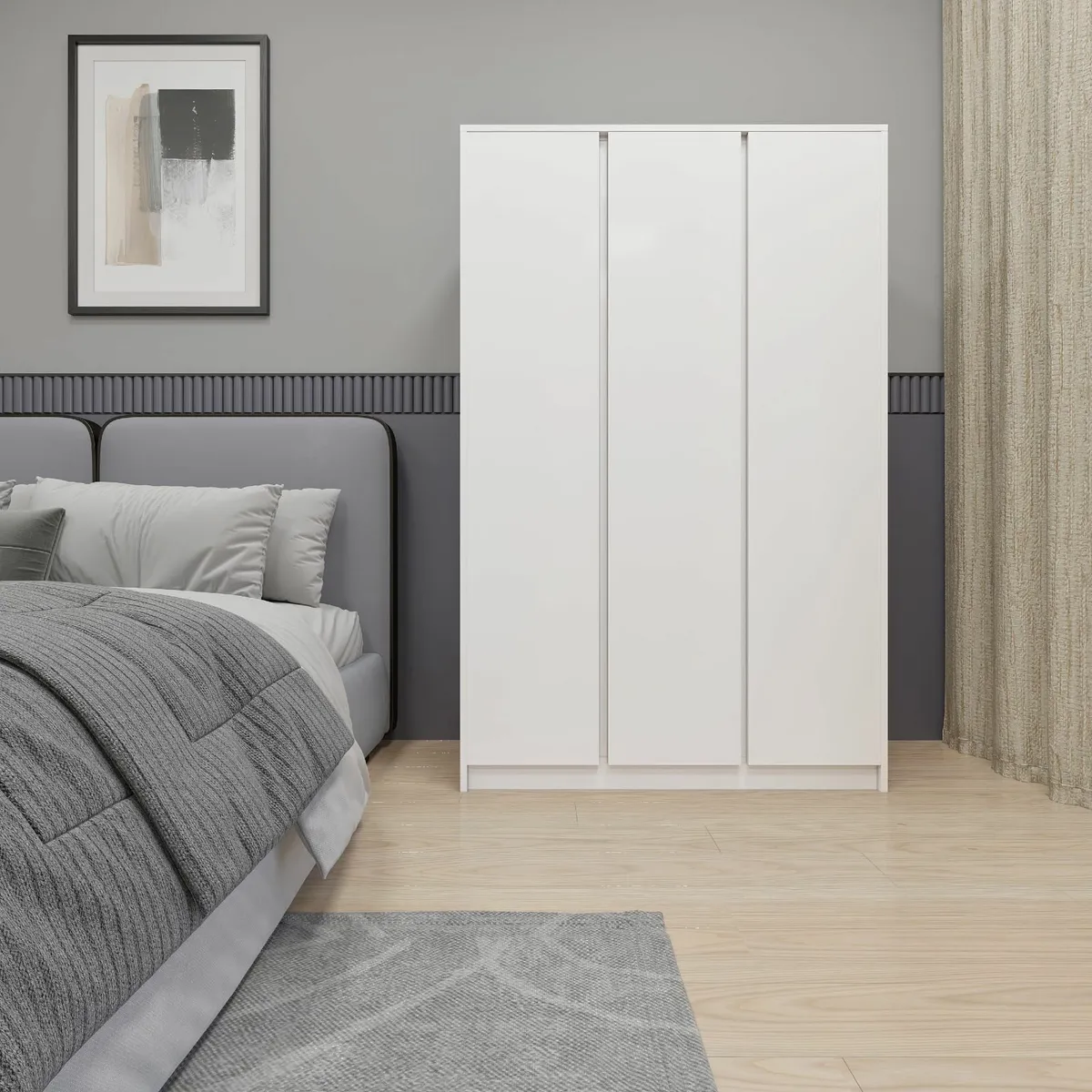3 DOOR WARDROBES - Image 1