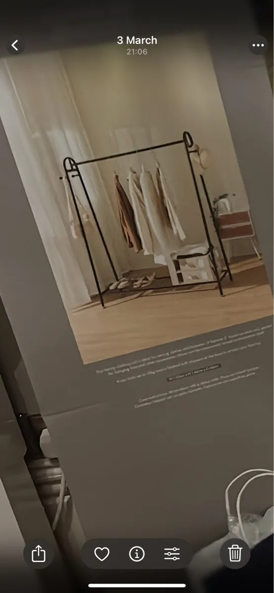 Clothing rail/ rack - Image 1