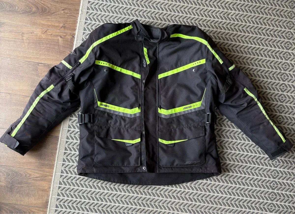 RST textile suit: jacket, pants, gloves - Image 3