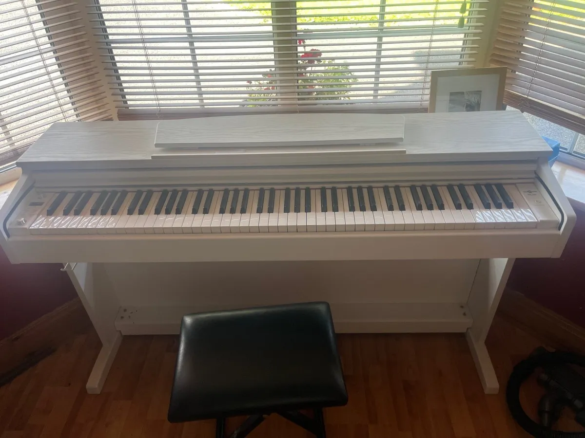 White Piano for Sale - Image 3