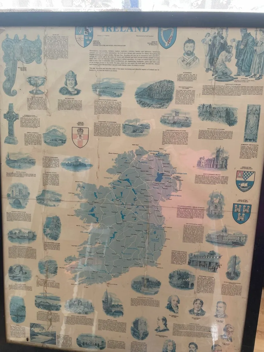 Historical Map Of Ireland - Image 2