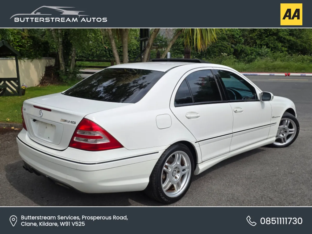 Mercedes-Benz C-Class C32 AMG AUTO FSH RARE CAR - Image 2