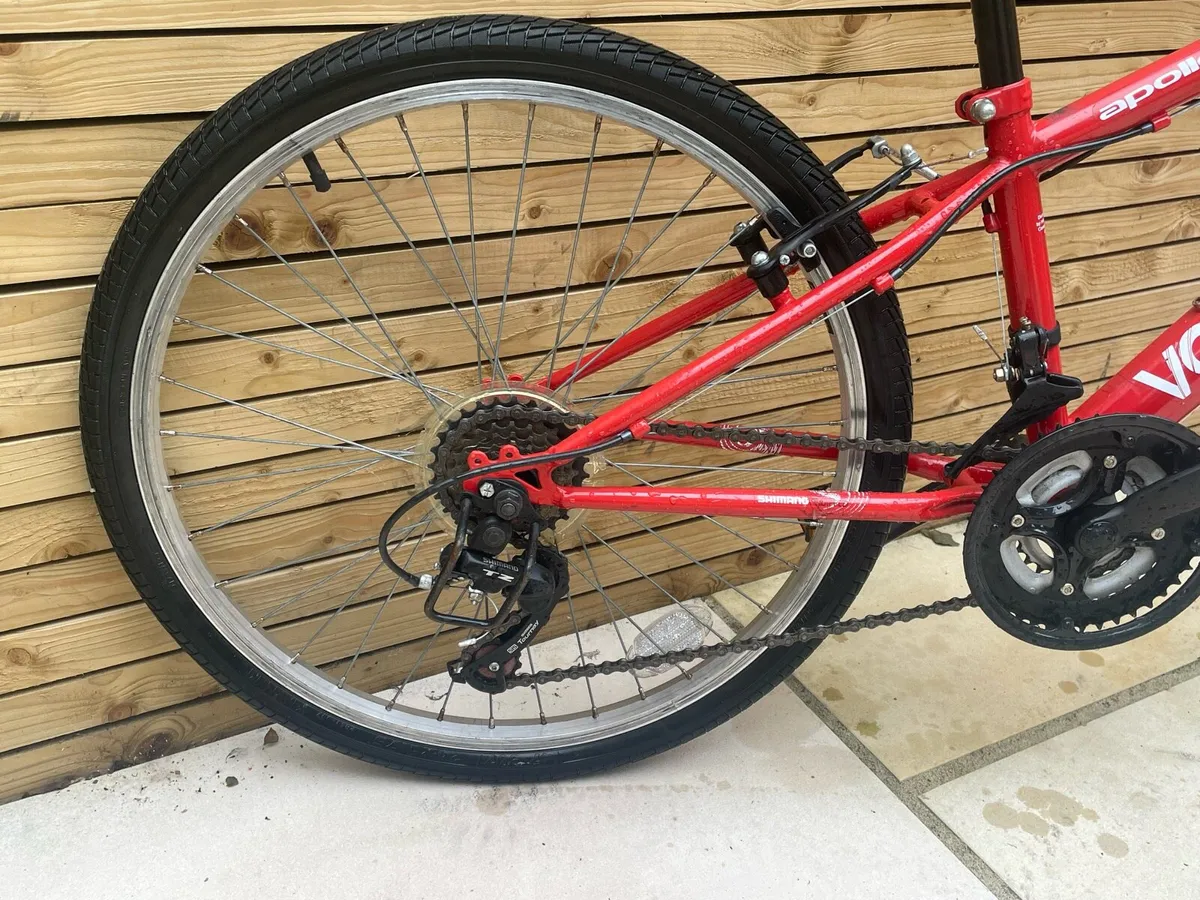 24 inch Apollo vortice girls hybrid bike - Image 3