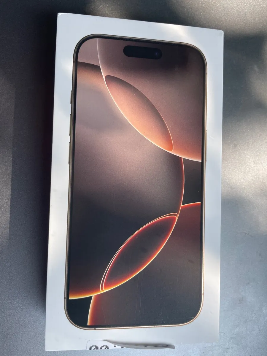 iPhone 16 pro in sealed box - Image 1