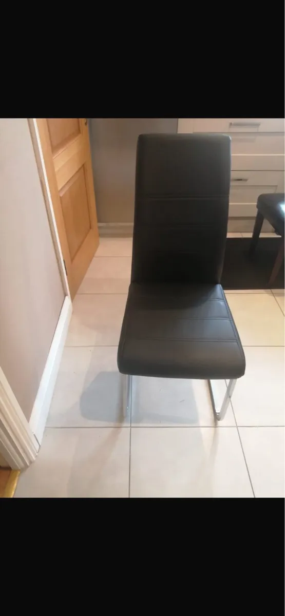 X6 leather chairs brand new - Image 3