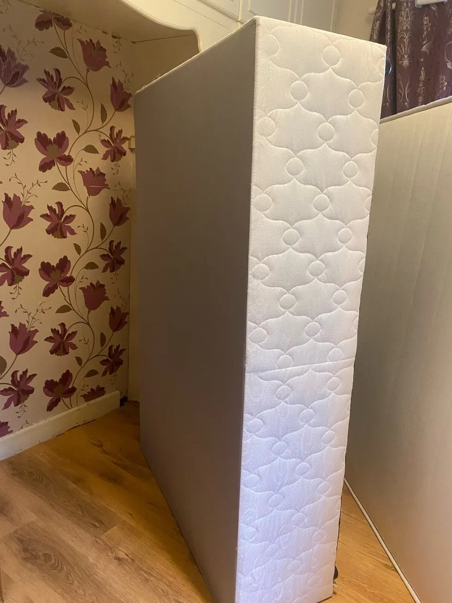 king size bed base and mattress - Image 4