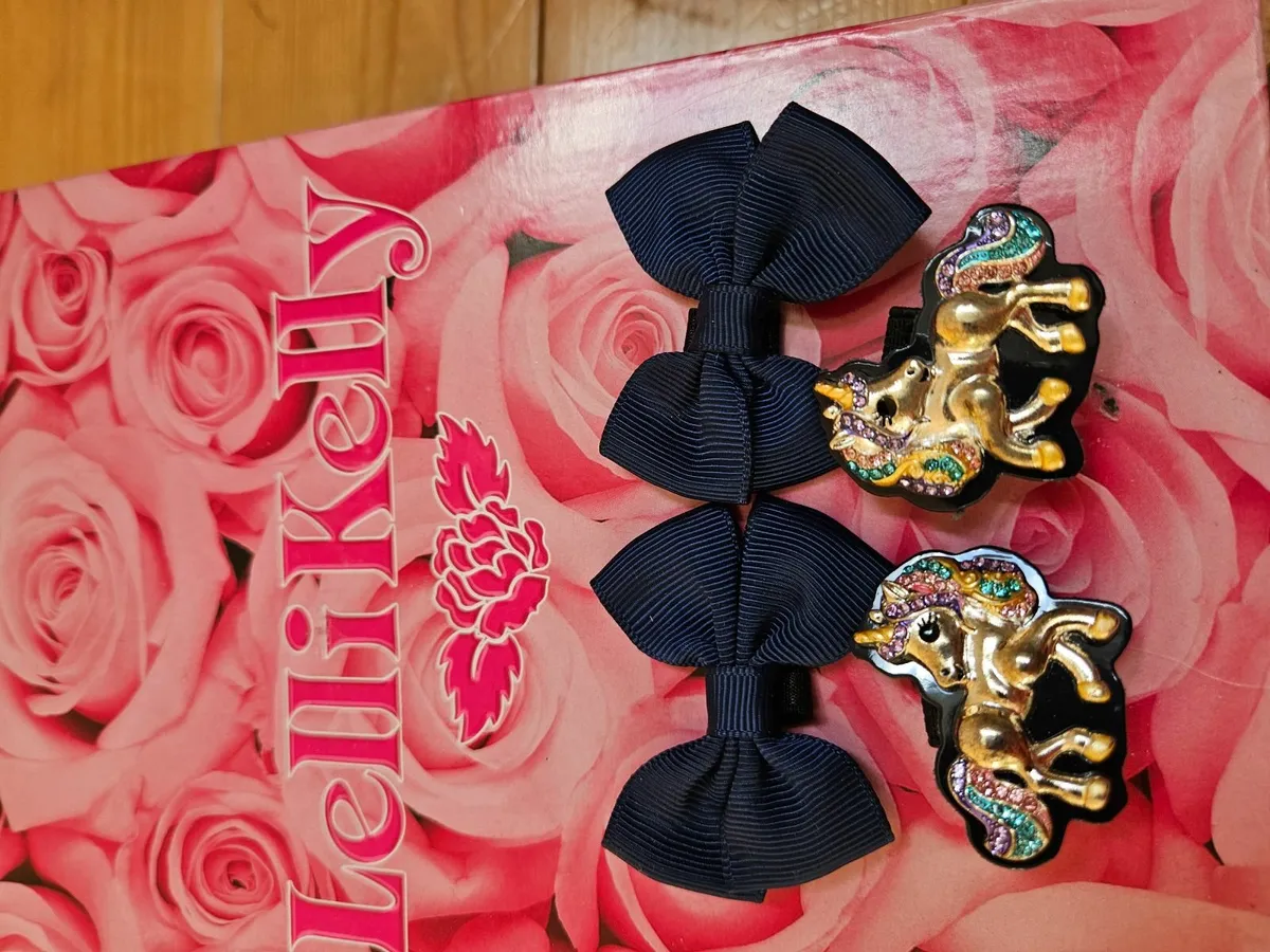 Girls Lelli Kelli Navy Shoes size 1 - Image 4