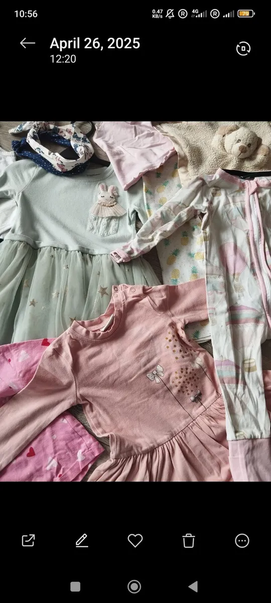 Baby girl clothes age 6-18 months - Image 4