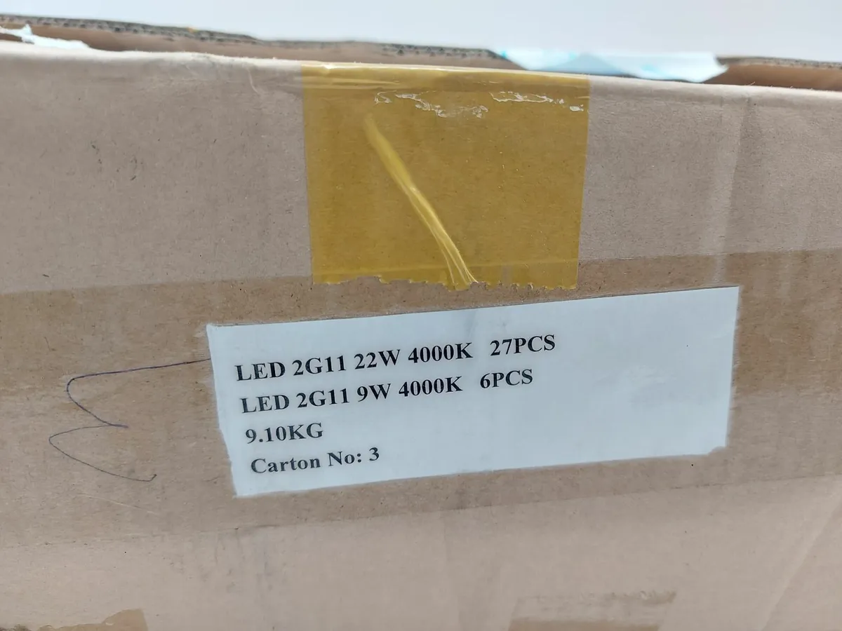 online Auction Of LED Tubes Lamps 2G11  & More! - Image 4