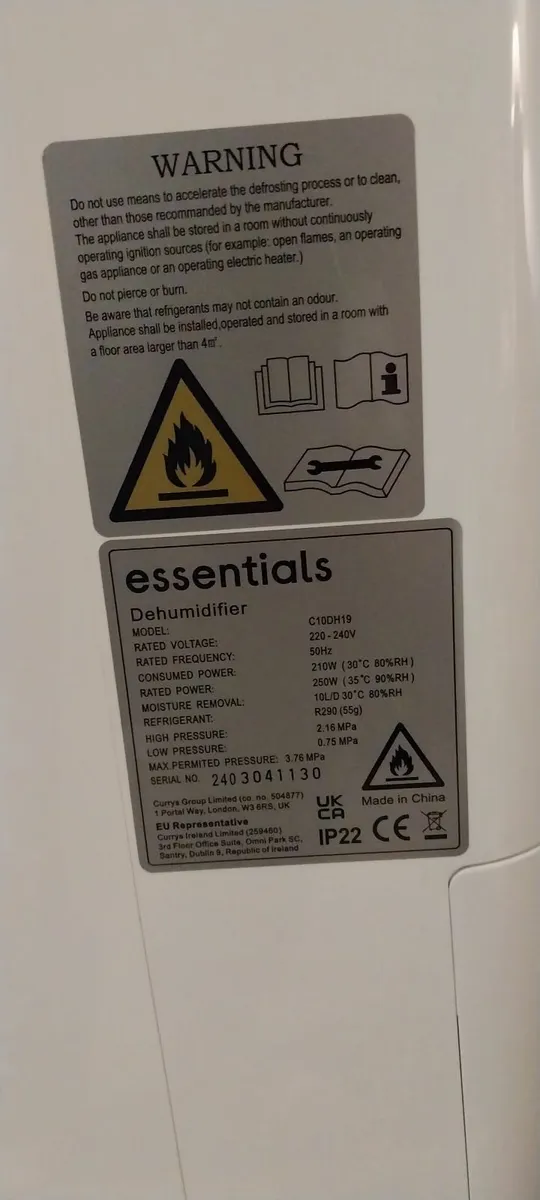 Dehumidifier - Image 1