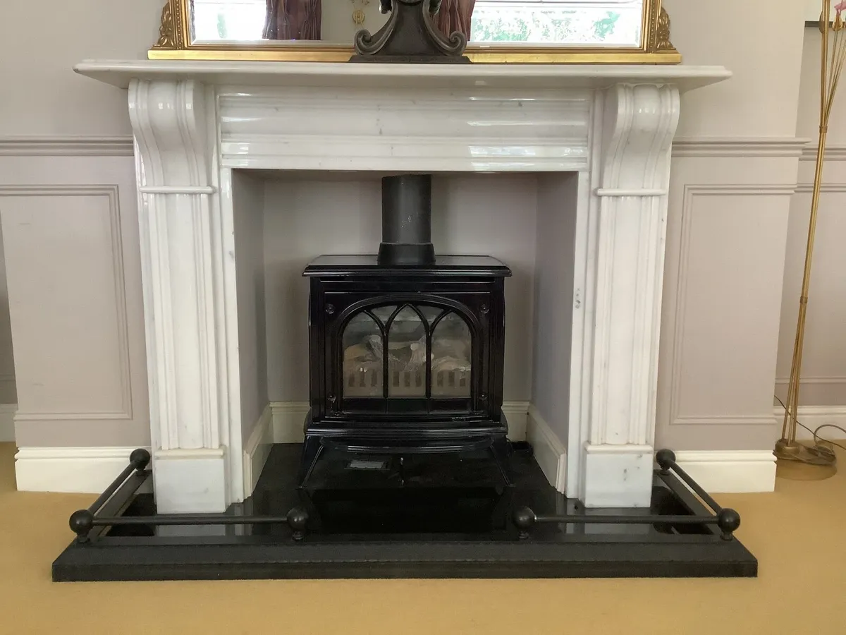 Dublin  Corbel Authentic Carrera Fireplace - Image 1