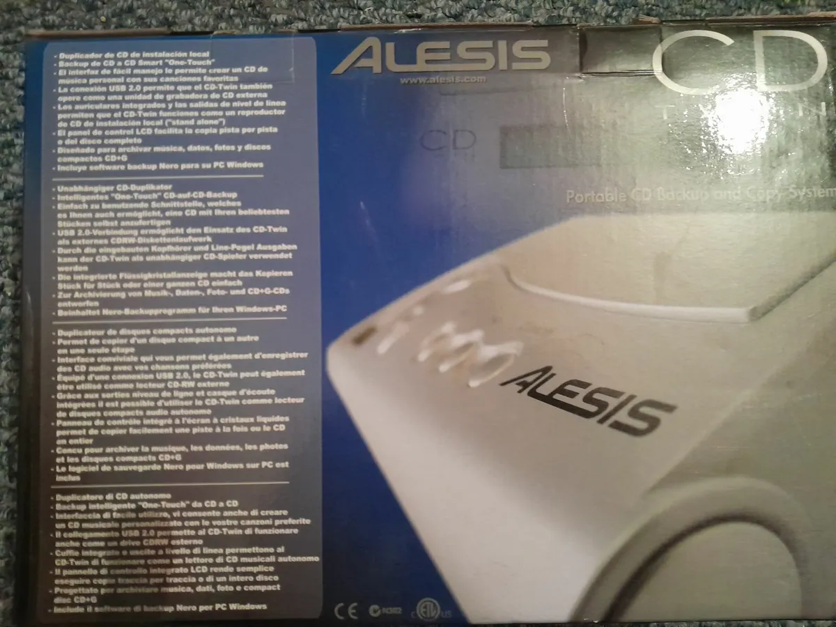 Alesis CD TWIN CD Copier - Image 2