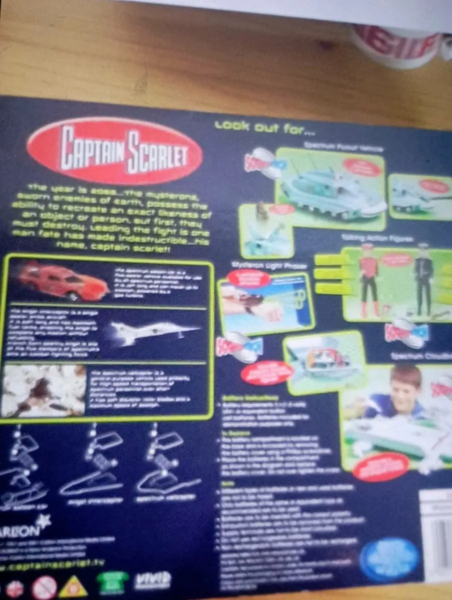 CAPTAIN SCARLET -SPECTRUM  VVEHICE  COLLECTION - Image 2