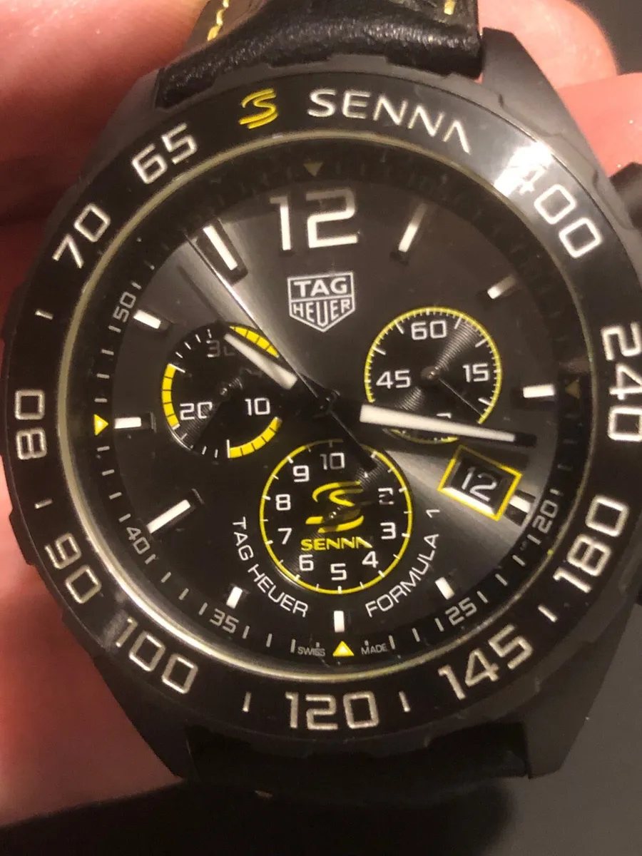 Tag Heuer Formula 1 Senna Chronograph New - Image 3