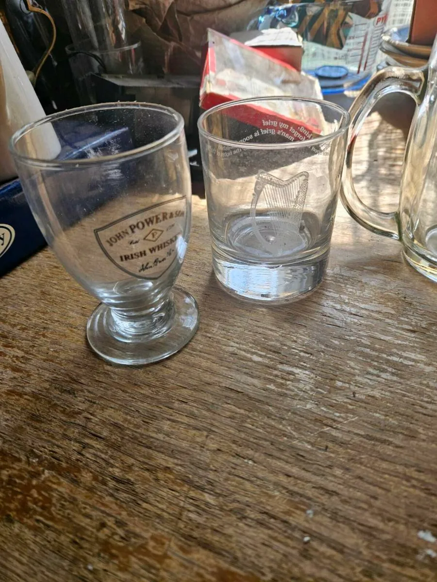 Guinness Carlsberg Harp Beamish Glasses - Image 4