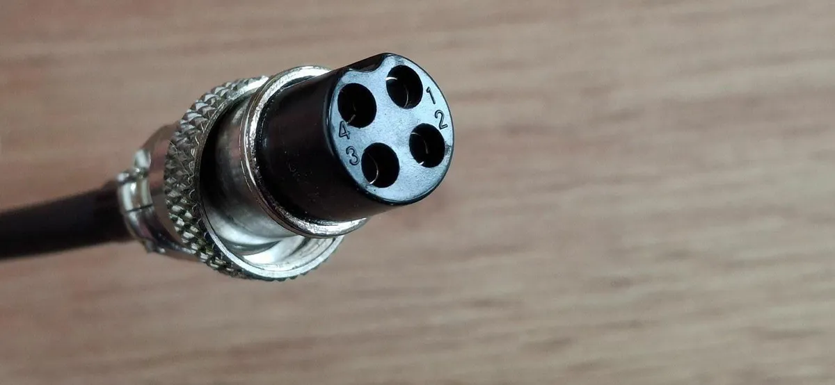 Replacement Marine VHF Radio Mic 4 pin - Image 3