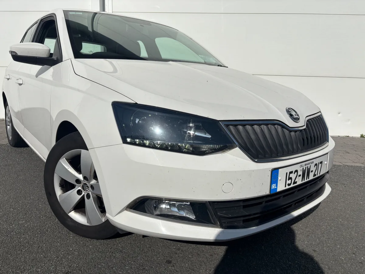 2015 SKODA FABIA 1.0i AMBITION FSH NCT TAX - Image 1