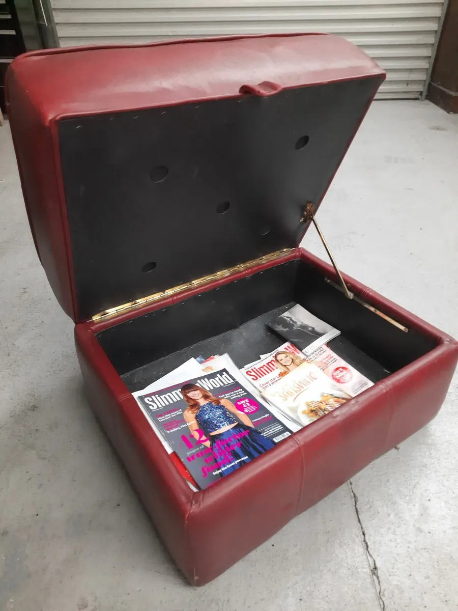 Arm Chair and Foot Stool - Image 2