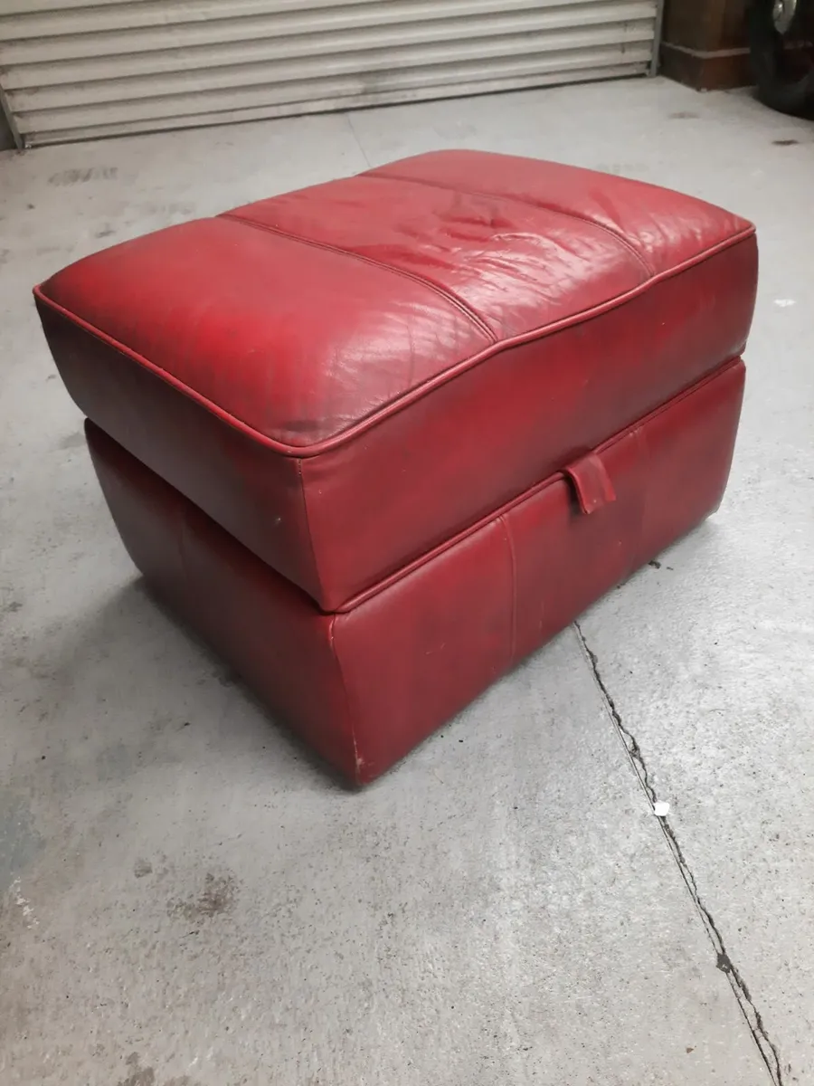 Arm Chair and Foot Stool - Image 3