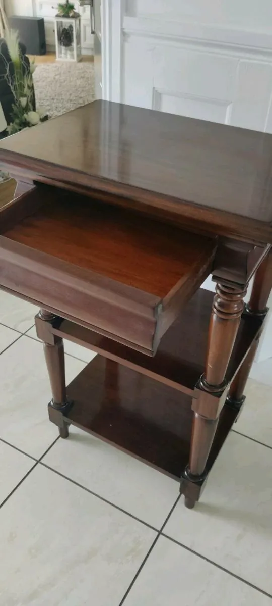 Mahogany Hall Table - Image 4