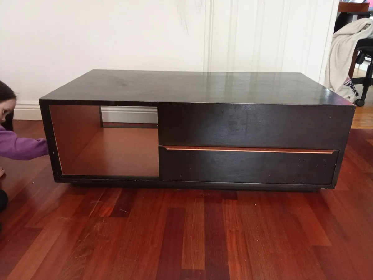 Free Coffee table with copper edges - Made.com - Image 1