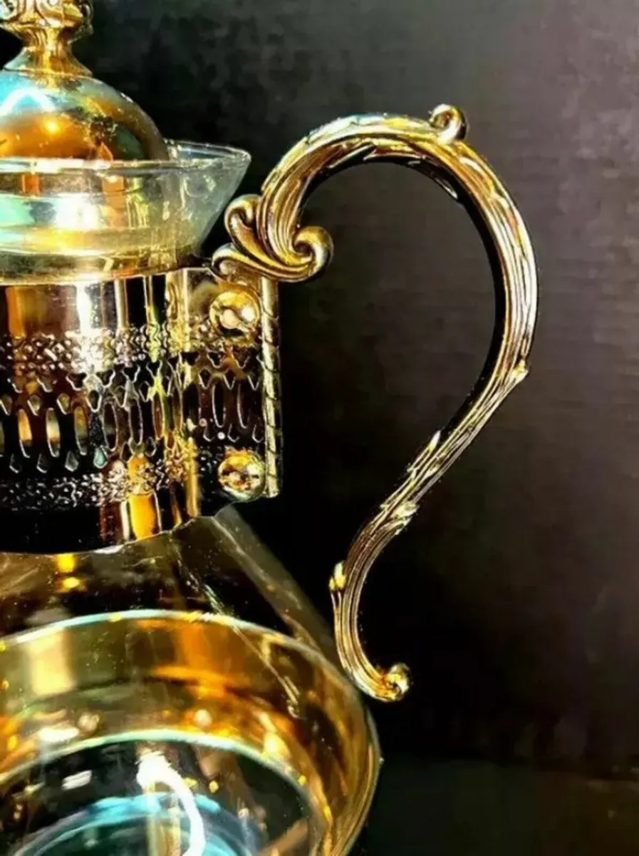 Vintage Coffee/Wine Carafe With Warmer - Image 4